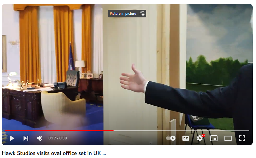 Oval Office bts video from uk